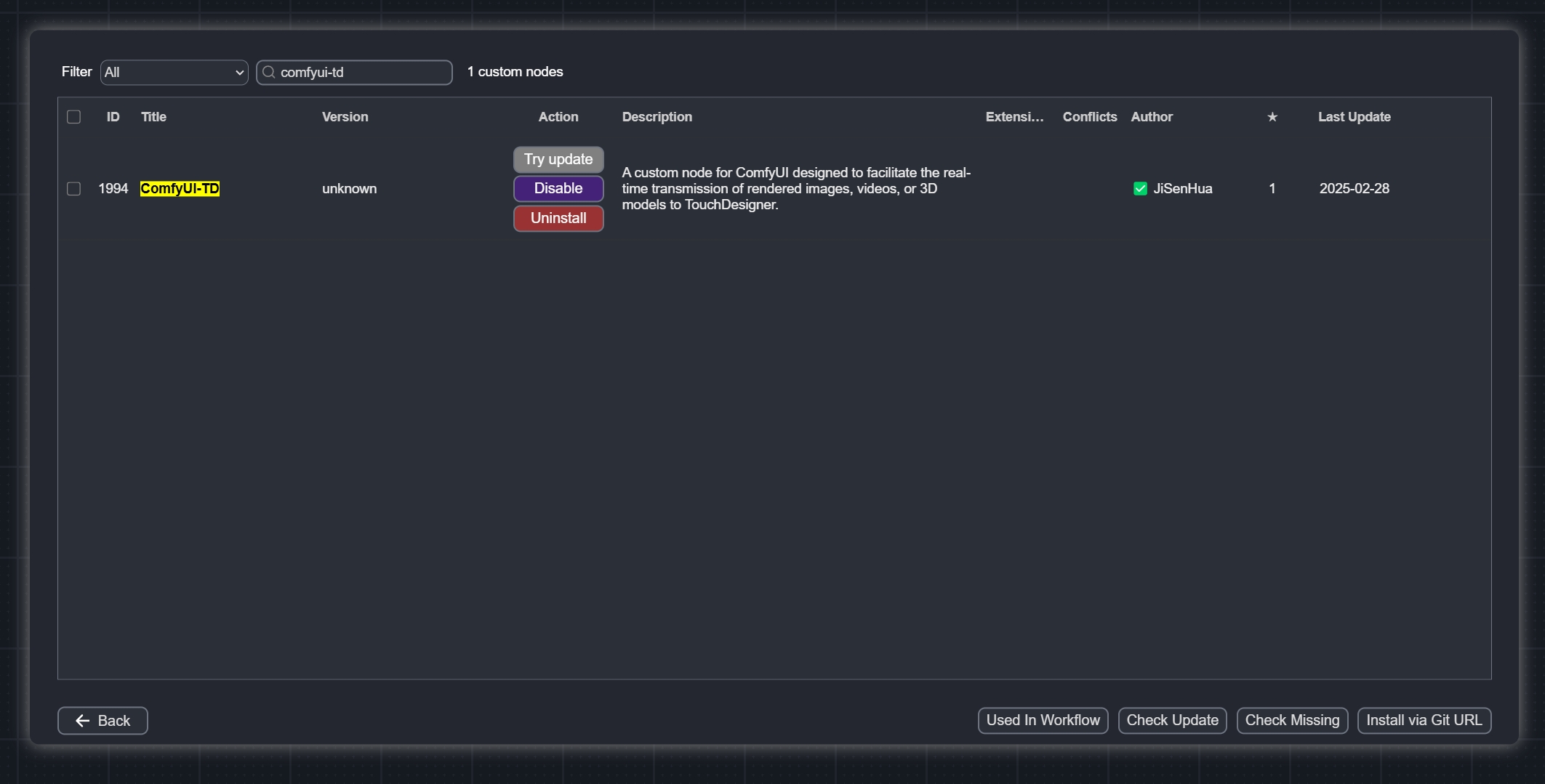ComfyUI-TD | ComfyUI to TouchDesigner custom node for real-time ...