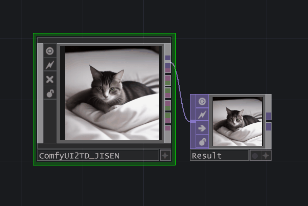 ComfyUI 图像实时传输到 TouchDesigner